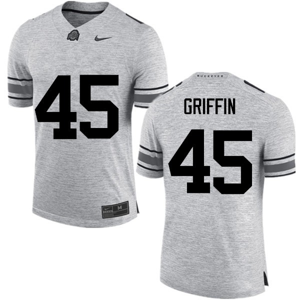 Ohio State Buckeyes #45 Archie Griffin Men Alumni Jersey Gray